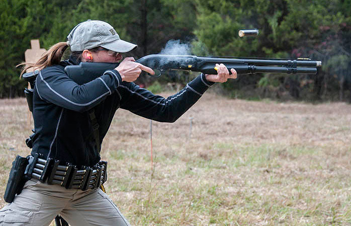 Why are shotguns banned in war?