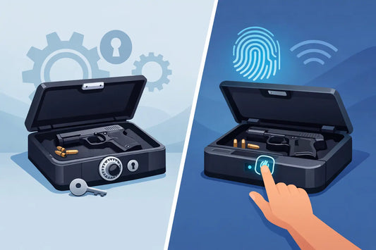 Mechanical vs Biometric Safe for Handguns