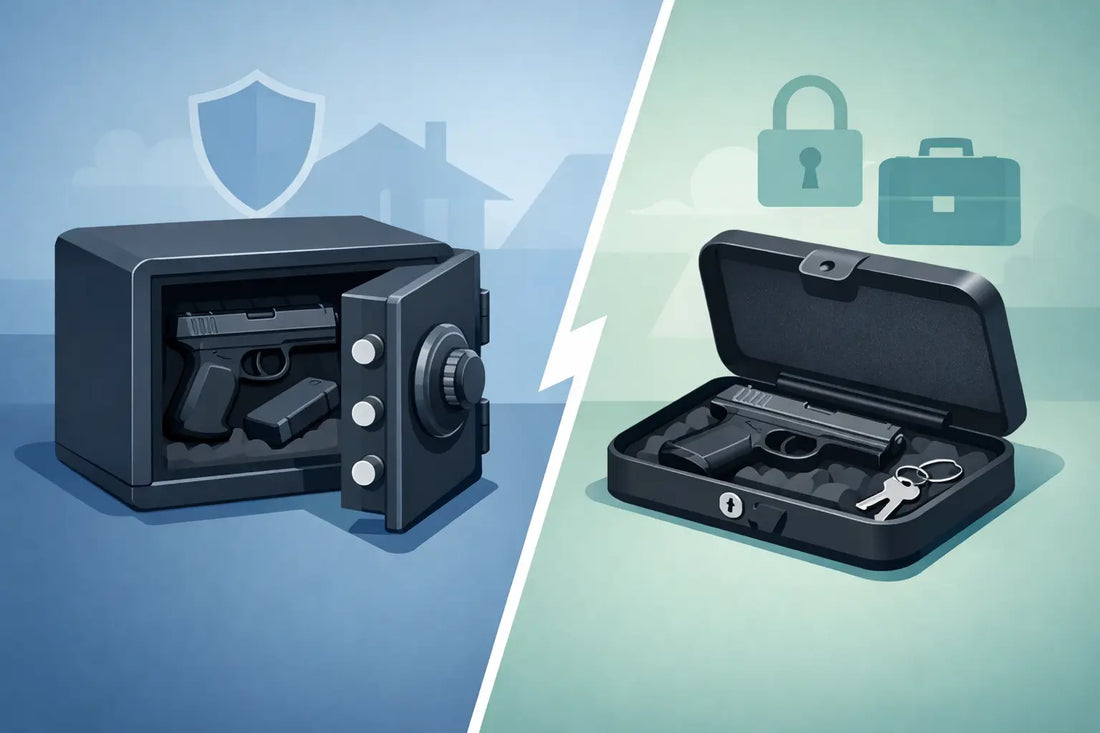 Handgun Vault Versus Lock Box