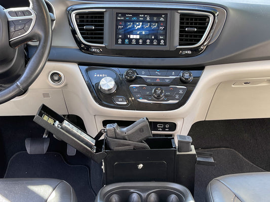 Titan Compact Pistol Vault -Quick-Access Vehicle Handgun Safe