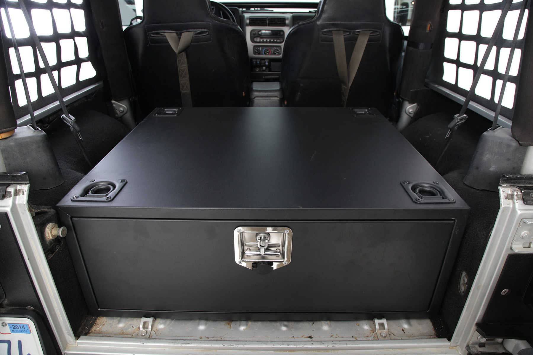 2761 Security Storage Vault for 87-06 Jeep® Wrangler YJ, TJ & Unlimited - Titan Security Products Inc.