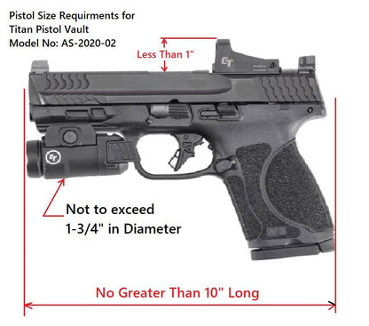 Titan Pistol Vault  a gun safe you can rely on! - Titan Security Products Inc.