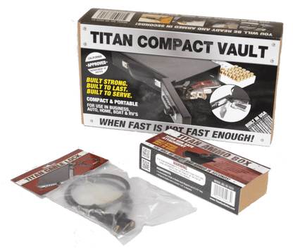 Titan Compact Vault Bundle - Titan Pistol Vault By Titan Security Products Inc
